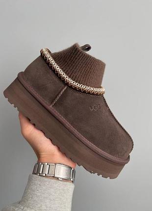 Угги ugg tazz sock chocolate / smb+ 🔗 3