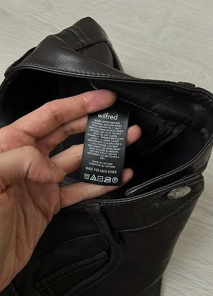 Шкіряні (eco leather) брюки the melina 7