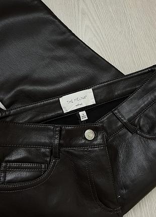 Шкіряні (eco leather) брюки the melina 9