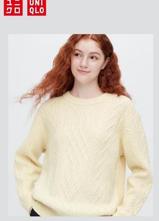 Свитер с узором aran от uniqlo