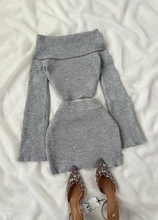 Костюм: топ + юбка 6