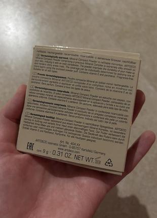 Пудра artdeco mineral compact powder 6