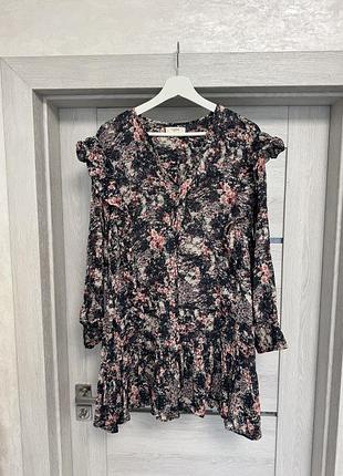 Коротка сукня жіноча isabel marant різнокольорова розмір 36