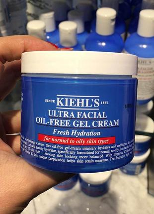 Крем-гель kiehl's ultra facial oil-free gel cream