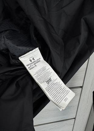 Чоловіча вітровка under armour чорна 6