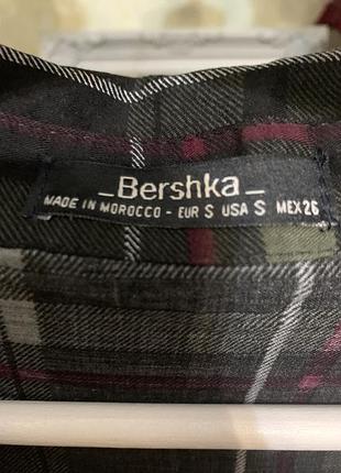 Рубашка bershka у клітинку 3