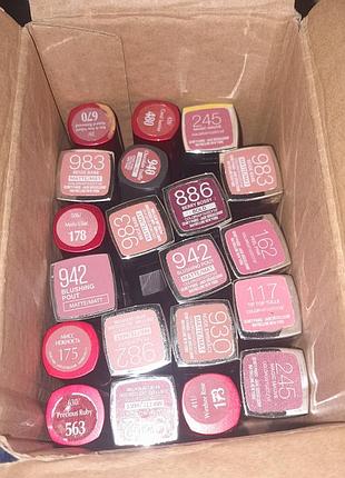 Помада для губ maybelline тестери 3