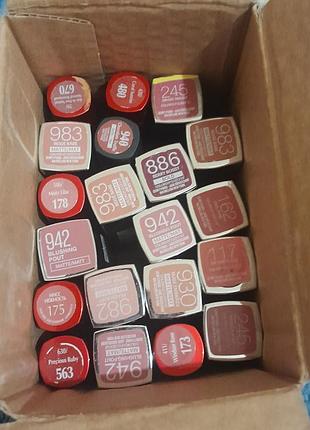 Помада для губ maybelline тестери 4