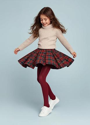 Капроновые колготки цвета марсала бордо 50 ден на рост 92-158 m, l, xl, xxl 50 den