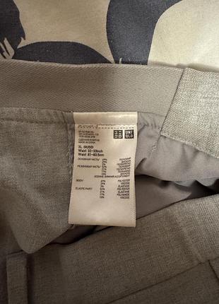 Брюки жіночі uniqlo сірі 2