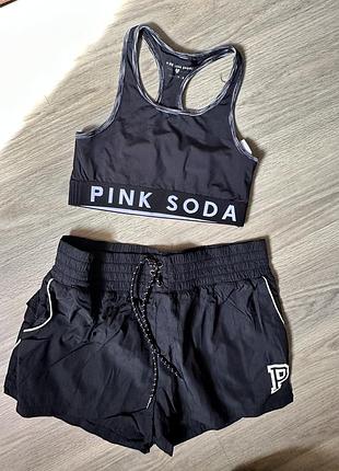 Pink топик и шорты