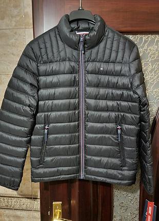 Оригінал 100% чоловічий легкий пуховик tommy hilfiger  s