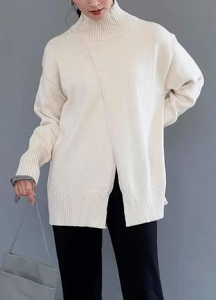 Liviana conti massimo dutti обʼємний светр з кашеміру