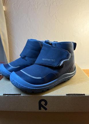 Черевики для хлопчиків reima barefoot hyppii сині 24 розмір