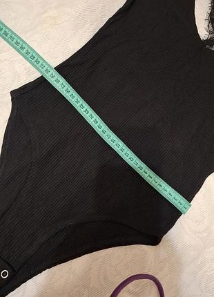 Боди в рубчик cropp 4