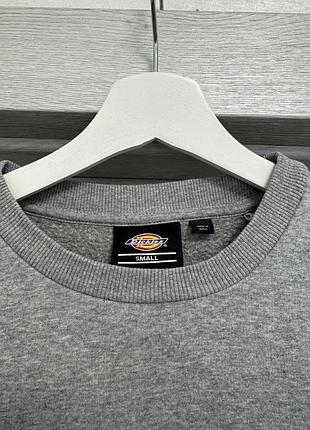 Світшот чоловічий dickies сірий 3