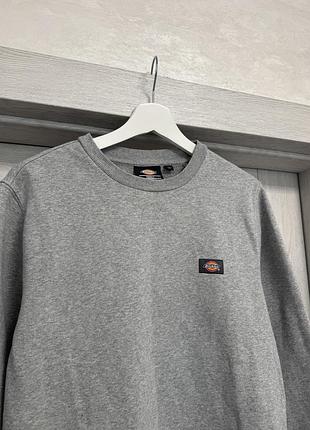 Світшот чоловічий dickies сірий 2