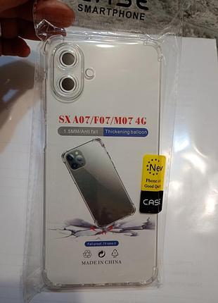 Чохол samsung galaxy a07 прозорий