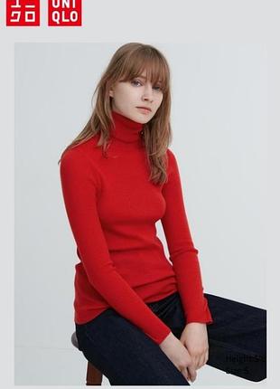 Гольф uniqlo из 100% мериносовой шерсти