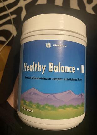 Спортивне харчування vitacine healthy balance - iii протеїн вітамінно-мінеральний комплекс з вівсяним борошном