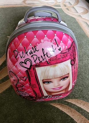Валіза для дівчаток barbie рожева, маленька