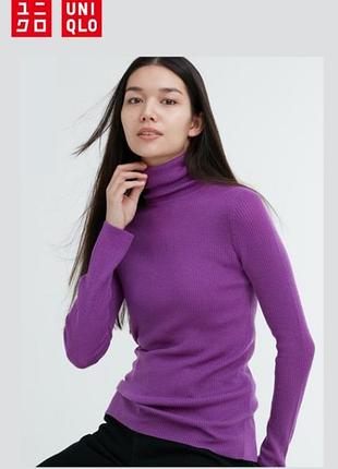 Гольф uniqlo из 100% мериносовой шерсти