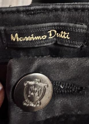 Чорні джинси скіні massimo dutti 4