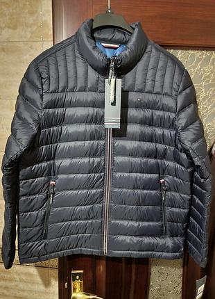 Оригінал 100% чоловічий легкий пуховик tommy hilfiger  xl