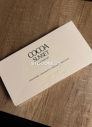 Парфуми zara cocoa sunset discovery set, парфуми на осінь