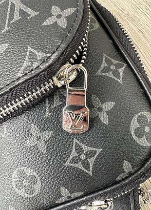 Мужская кожаная сумка-слинг avenue slingbag pm люкс 5