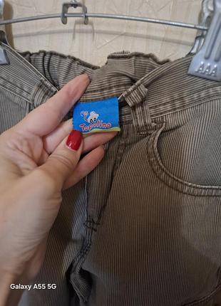 Штани карго дитячі хакі нові 3