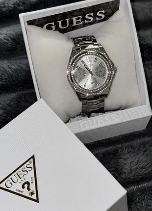 Жіночий годинник guess сріблястий