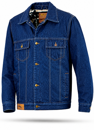 Куртка atlas for men джинсова original l сток we7-2