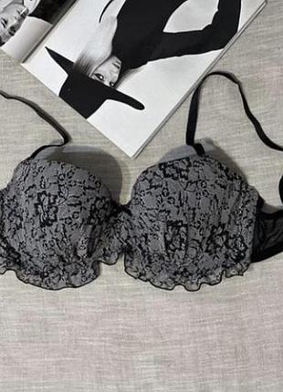 Ann summers восхитительный черно-белый бюст как новый