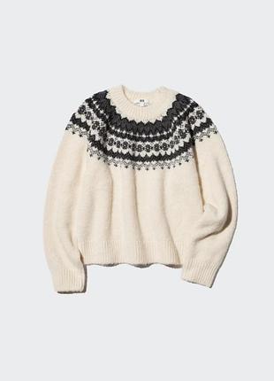 Светр fair isle uniqlo 3