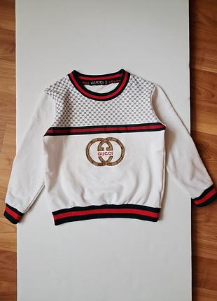 Gucci свитшот большое лого