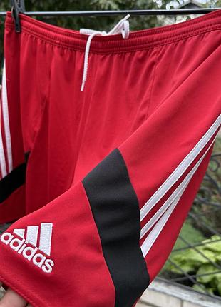 Спортивні шорти чоловічі adidas climalite червоні 2xl