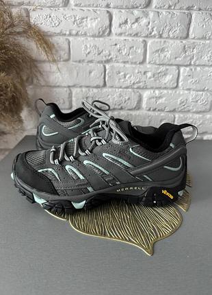 Кросівки merrell gore-tex сірі, розмір 38.5, устілка 24.5 см