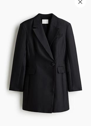 Коротка сукня жіноча h&m сукня-піджак чорна