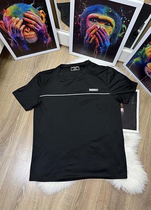 Чорна спортивна футболка jack & jones performance
