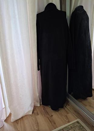 Теплое с разрезиками по бокам платье 👗 4