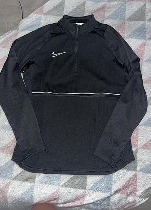 Спортивна кофта чоловіча nike чорна термо