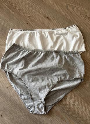 Високі бавовняні трусики комплект primark