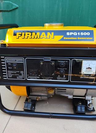 Бензиновый генератор firman spg 1500 (1.1 квт)
