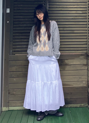 Свитер uniqlo с узором argyle 2