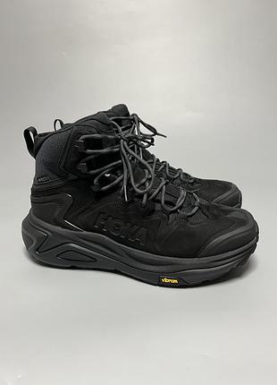 Зимові трекінгові черевики на гортексі hoka one one kaha 3 low gtx gore-tex vibram оригінал 1162530 bblc