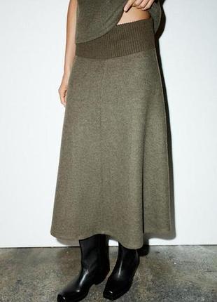 Теплая юбка zara 2