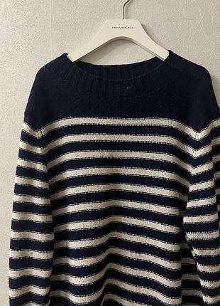 Toast textured stripe sweater wool 4
