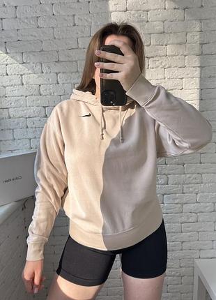 Худі жіноче nike бежеве 5
