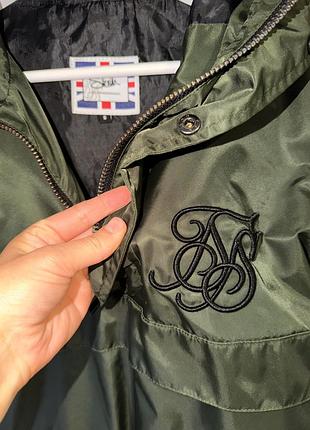Куртка чоловіча siksilk анорак колір хакі 3